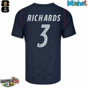 Yhdysvallat Chris Richards #3 Vieraspaita MM-kisat 2026 Lyhythihainen